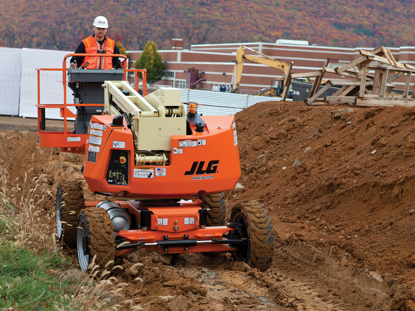 Used JLG 340AJ   | lift truck rental for sale | National Lift