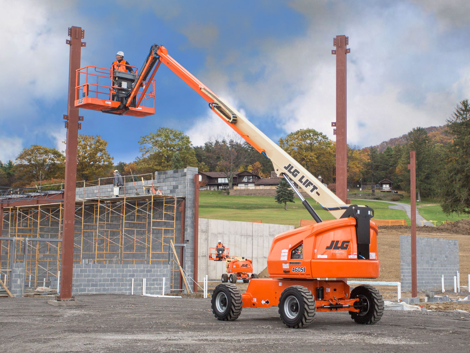 Used JLG 460SJ   | lift truck rental for sale | National Lift