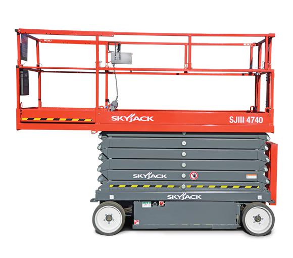 Used SkyJack SJIII 4740   | lift truck rental for sale | National Lift