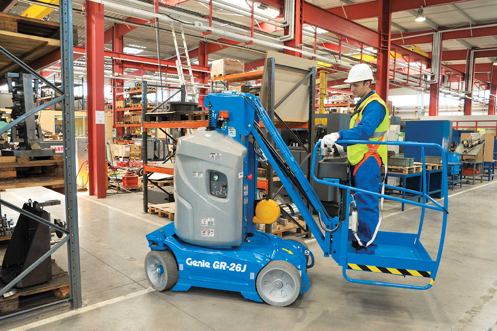 Used Genie GR-26J   | lift truck rental for sale | National Lift