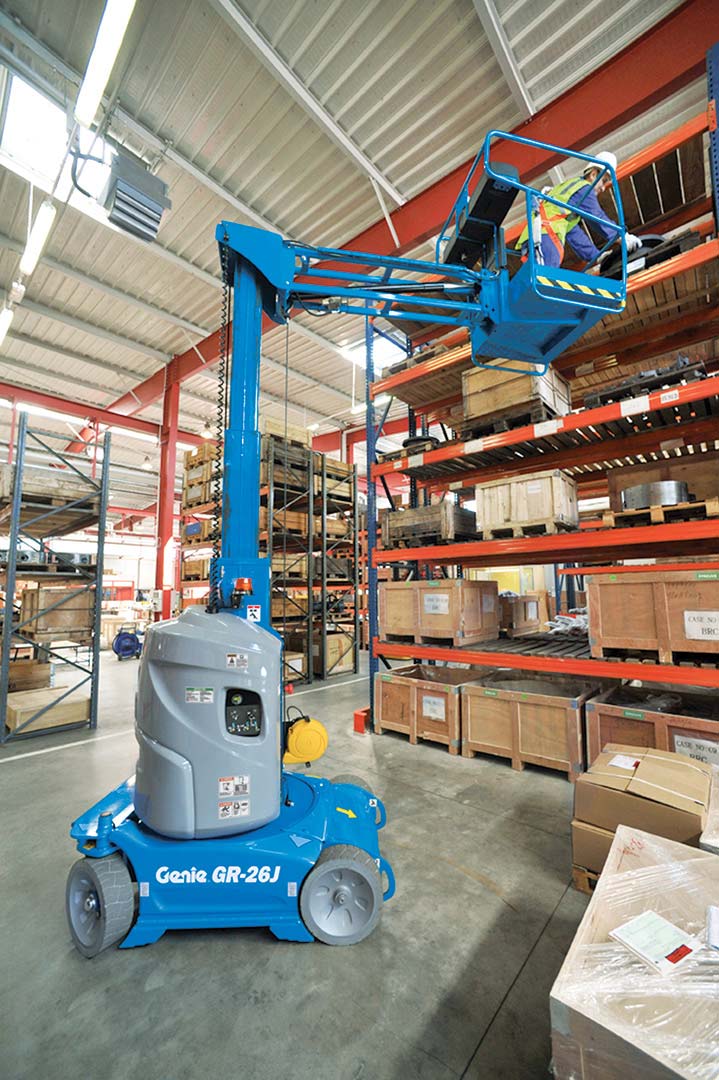 Used Genie GR-26J   | lift truck rental for sale | National Lift