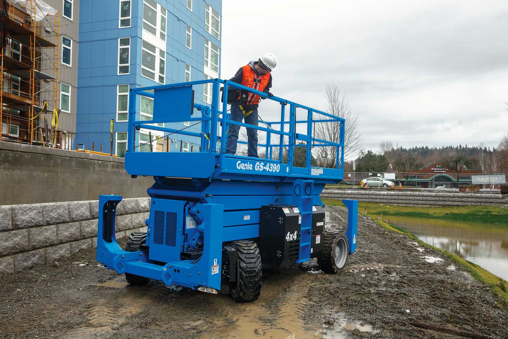 Used Genie GS-4390 RT   | lift truck rental for sale | National Lift