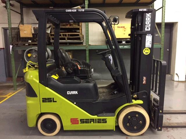 Used Clark S25C   | lift truck rental for sale | National Lift