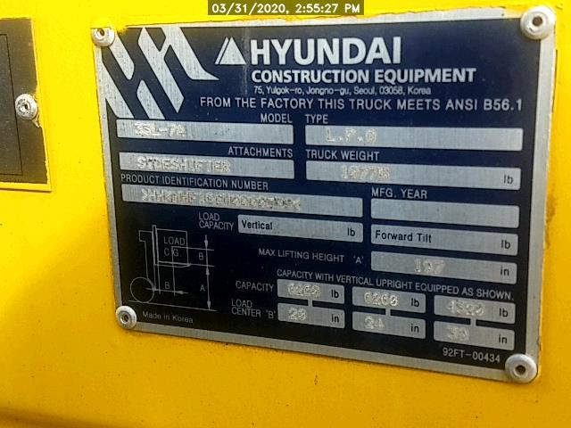 Used Hyundai 33L-7A   | lift truck rental for sale | National Lift