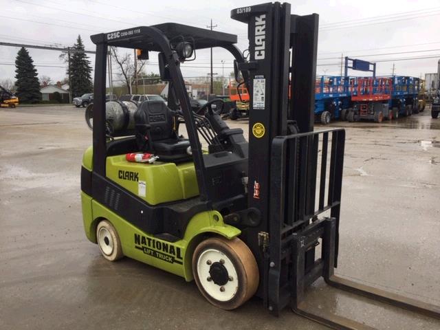 Used Clark S25C   | lift truck rental for sale | National Lift