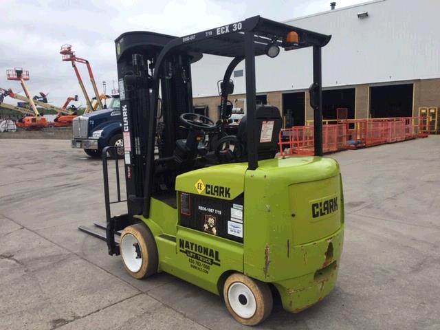 Used Clark ECX30   | lift truck rental for sale | National Lift