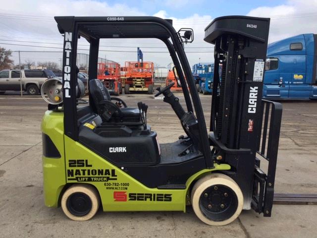 Used Clark S25C   | lift truck rental for sale | National Lift