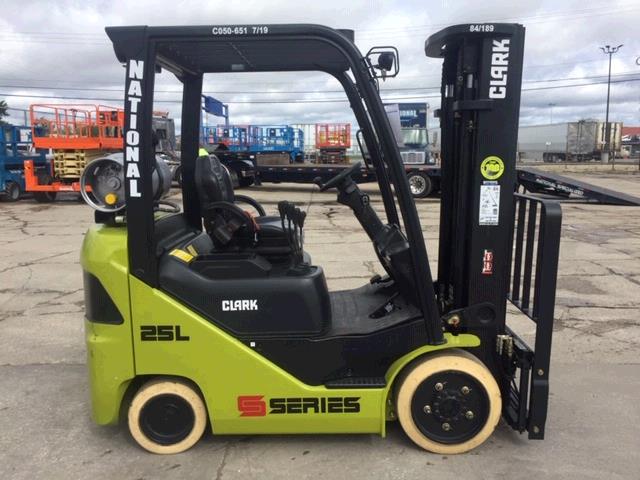 Used Clark S25C   | lift truck rental for sale | National Lift