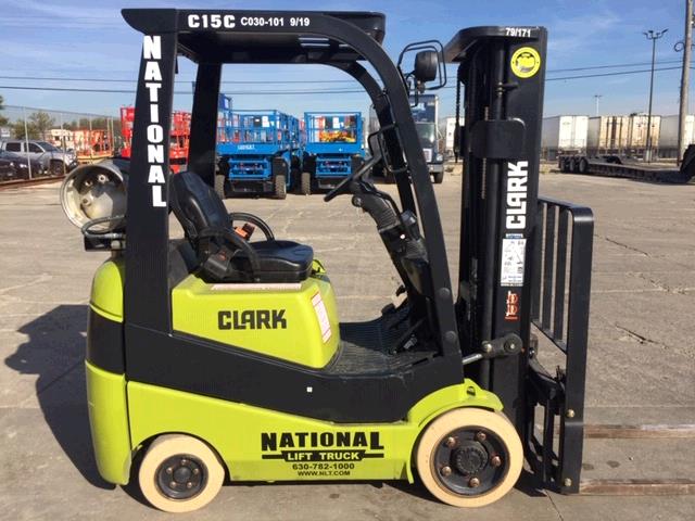 Used Clark C15C   | lift truck rental for sale | National Lift