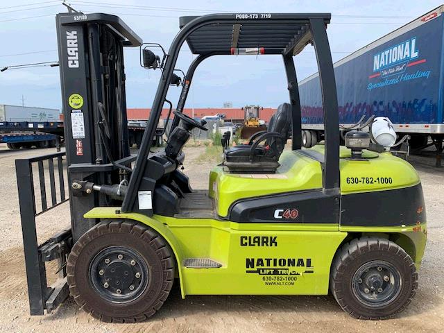 Used Clark C40   | lift truck rental for sale | National Lift