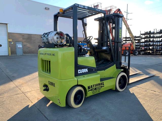 Used Clark CGC40   | lift truck rental for sale | National Lift