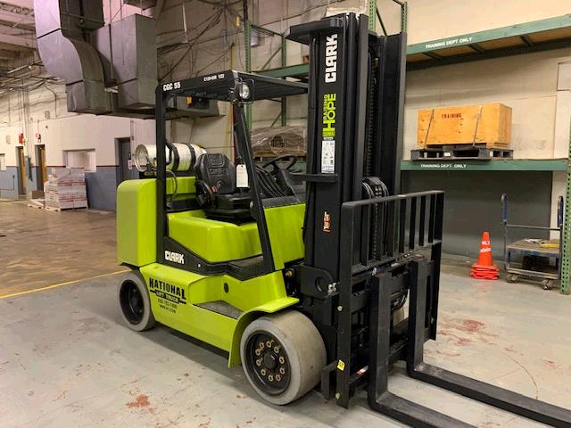 Used Clark CGC55   | lift truck rental for sale | National Lift