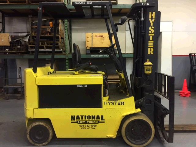 Used Hyster E80XL   | lift truck rental for sale | National Lift