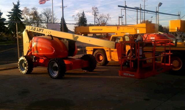 Used JLG Industries 600A   | lift truck rental for sale | National Lift