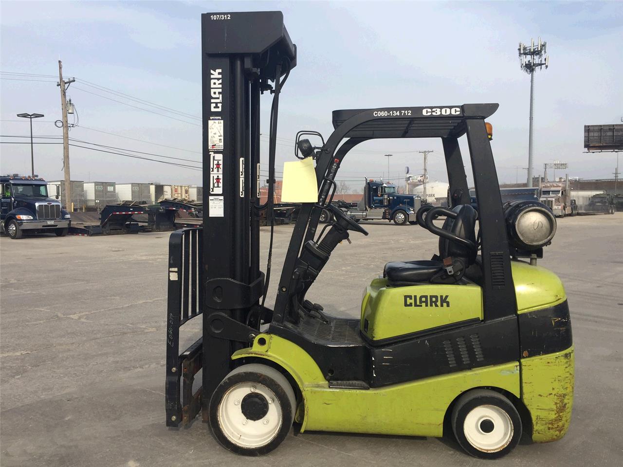 Used Clark C30C   | lift truck rental for sale | National Lift