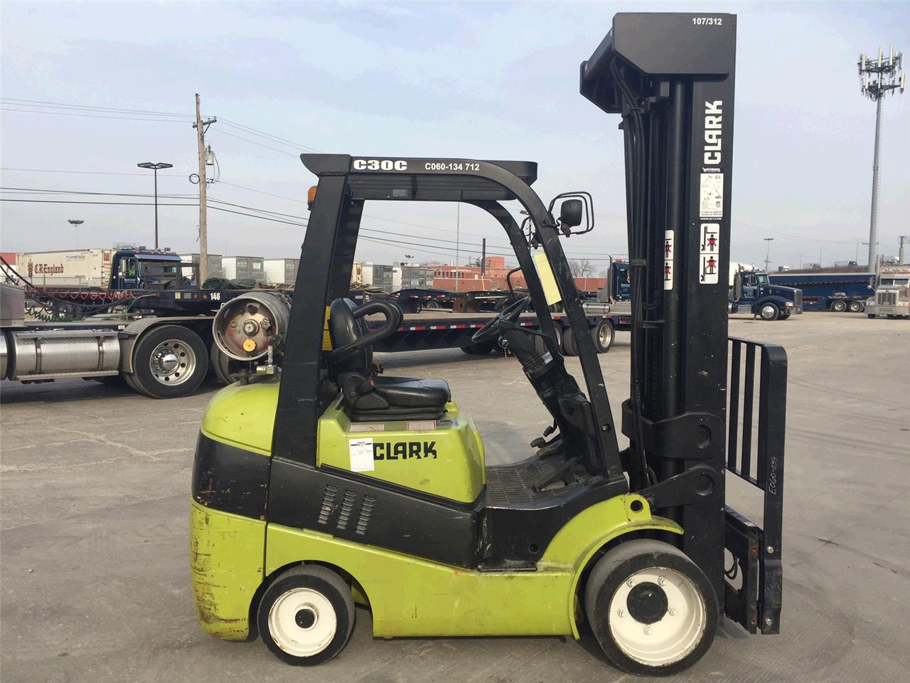 Used Clark C30C   | lift truck rental for sale | National Lift