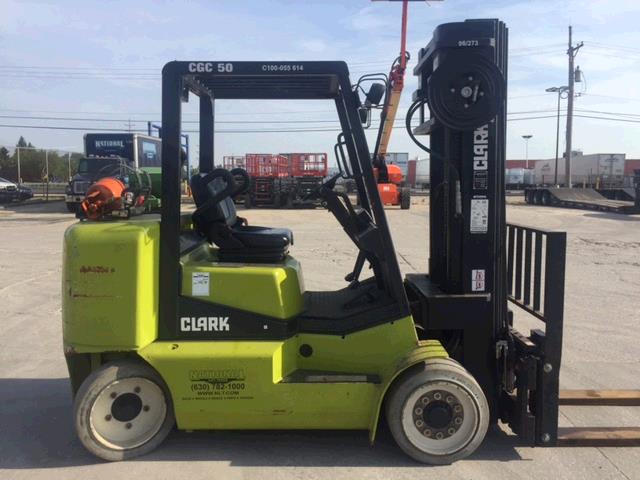 Used Clark CGC50   | lift truck rental for sale | National Lift