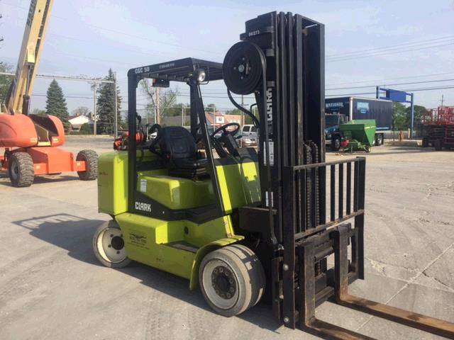 Used Clark CGC50   | lift truck rental for sale | National Lift