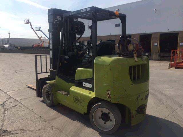 Used Clark CGC50   | lift truck rental for sale | National Lift