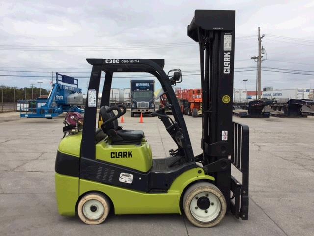 Used Clark C30C   | lift truck rental for sale | National Lift