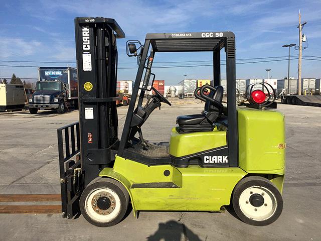 Used Clark CGC50   | lift truck rental for sale | National Lift