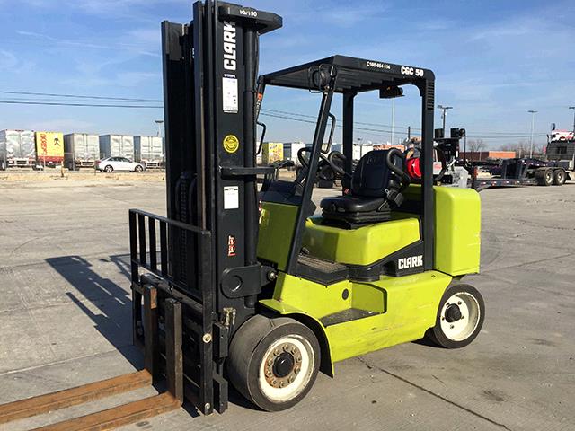 Used Clark CGC50   | lift truck rental for sale | National Lift