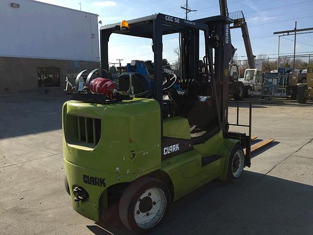 Used Clark CGC50   | lift truck rental for sale | National Lift