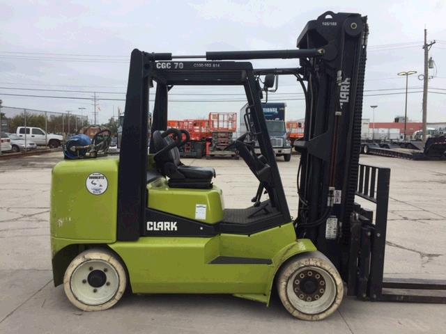 Used Clark CGC70   | lift truck rental for sale | National Lift