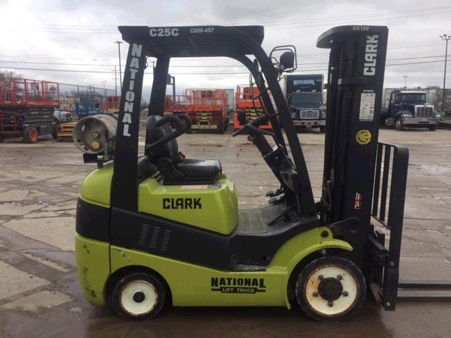 Used Clark C25C   | lift truck rental for sale | National Lift