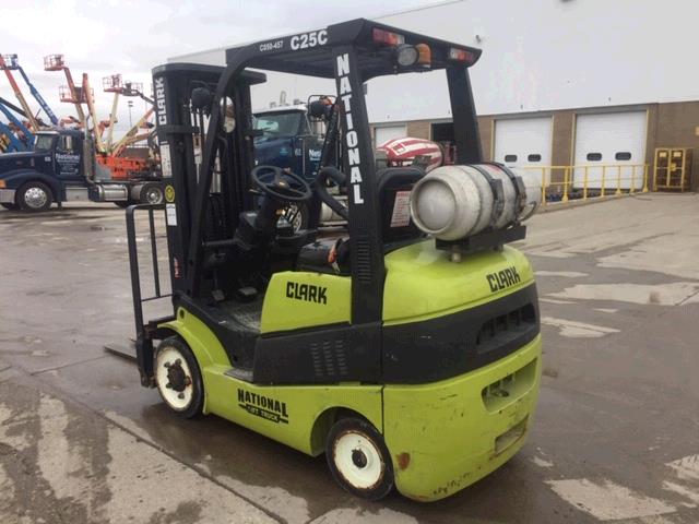 Used Clark C25C   | lift truck rental for sale | National Lift