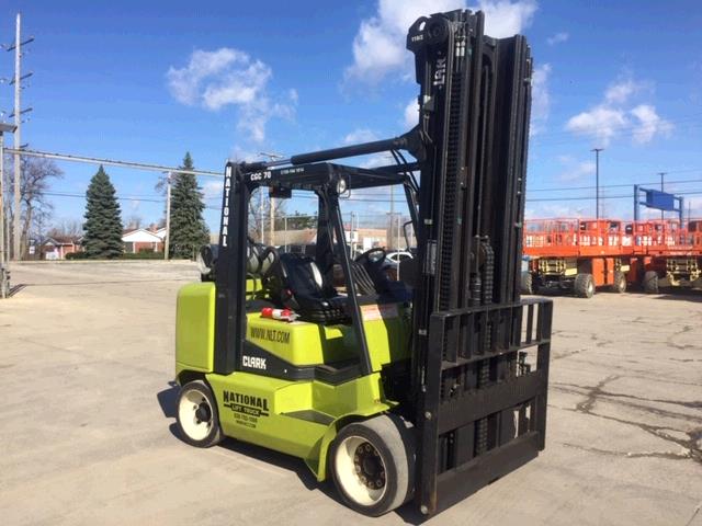 Used Clark CGC70   | lift truck rental for sale | National Lift