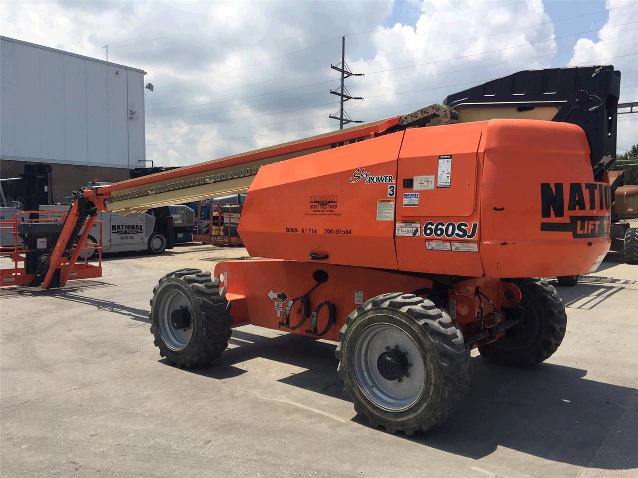 Used JLG Industries 660SJ   | lift truck rental for sale | National Lift