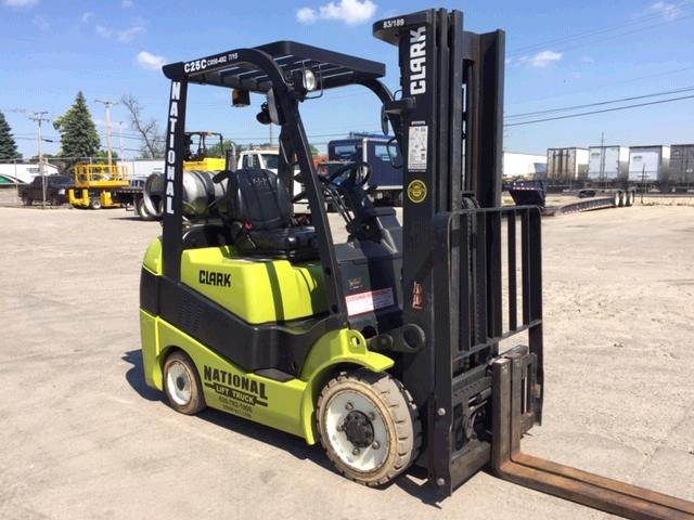 Used Clark C25C   | lift truck rental for sale | National Lift