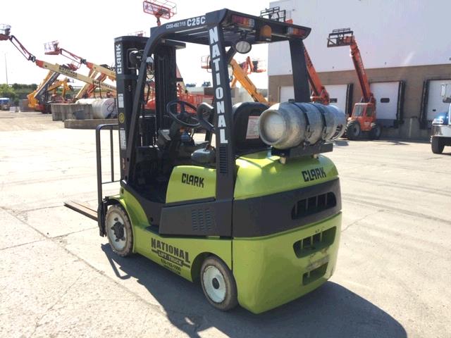 Used Clark C25C   | lift truck rental for sale | National Lift