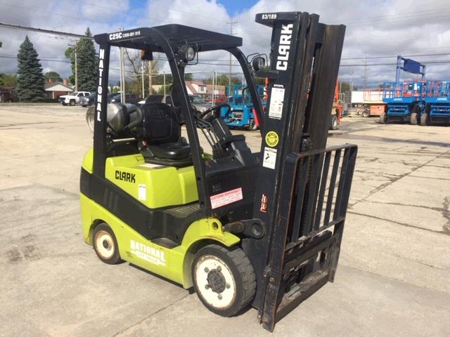 Used Clark C25C   | lift truck rental for sale | National Lift