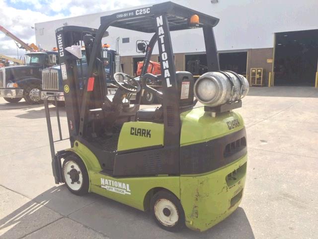 Used Clark C25C   | lift truck rental for sale | National Lift