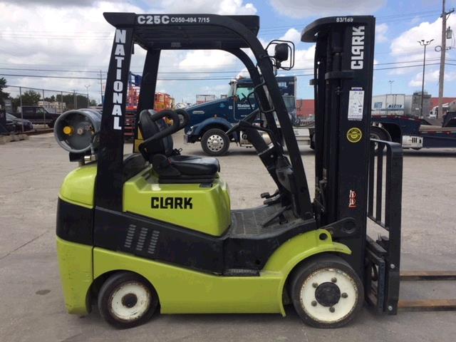 Used Clark C25C   | lift truck rental for sale | National Lift