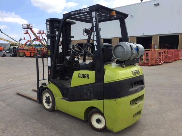 Used Clark C25C   | lift truck rental for sale | National Lift