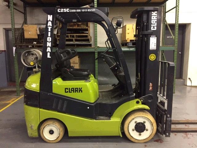 Used Clark C25C   | lift truck rental for sale | National Lift