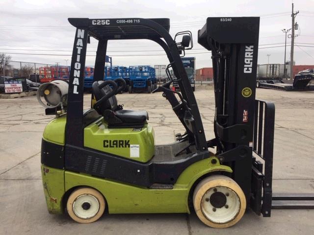 Used Clark C25C   | lift truck rental for sale | National Lift