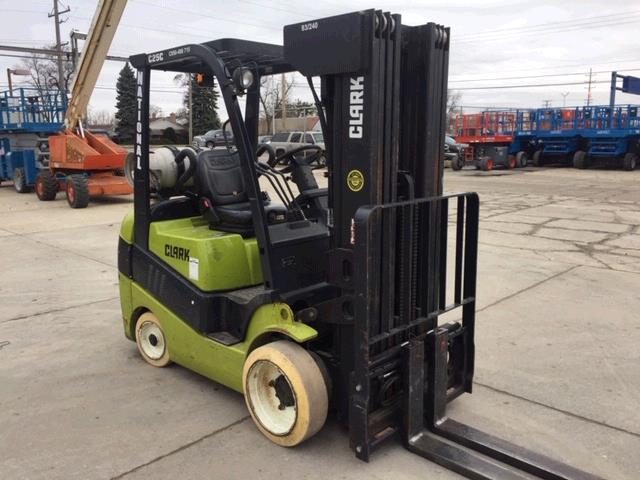 Used Clark C25C   | lift truck rental for sale | National Lift