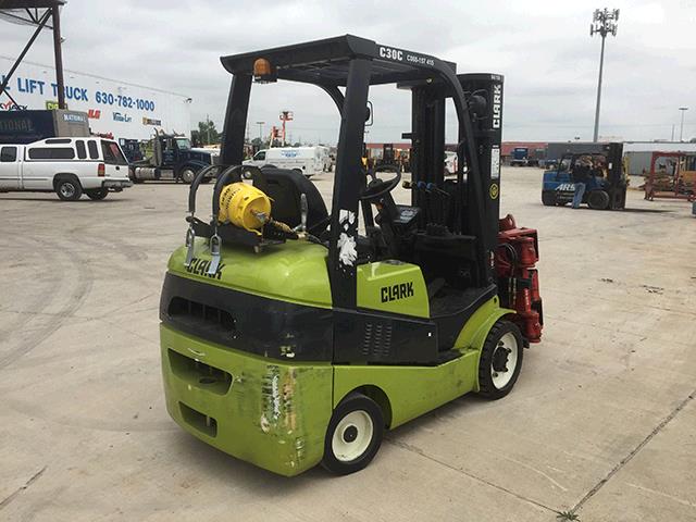 Used Clark C30C   | lift truck rental for sale | National Lift