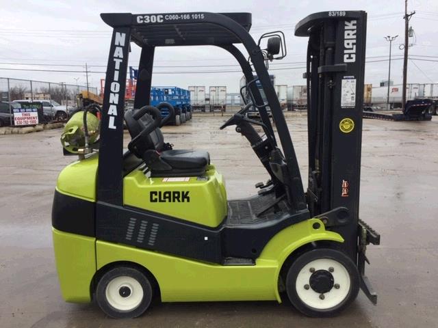 Used Clark C30C   | lift truck rental for sale | National Lift