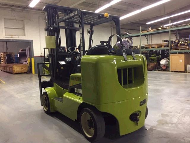 Used Clark CGC55   | lift truck rental for sale | National Lift