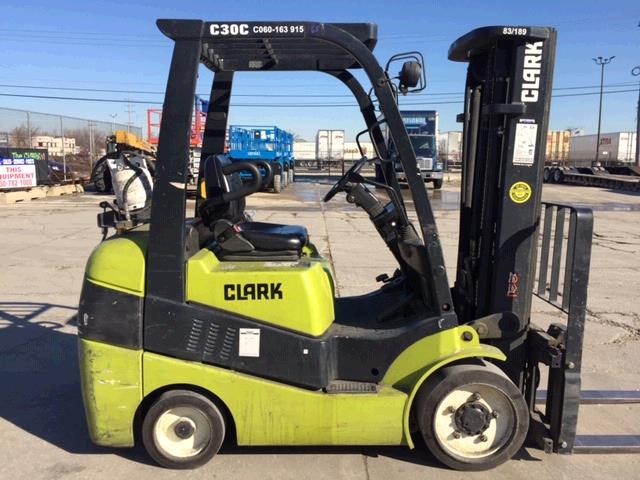 Used Clark C30C   | lift truck rental for sale | National Lift