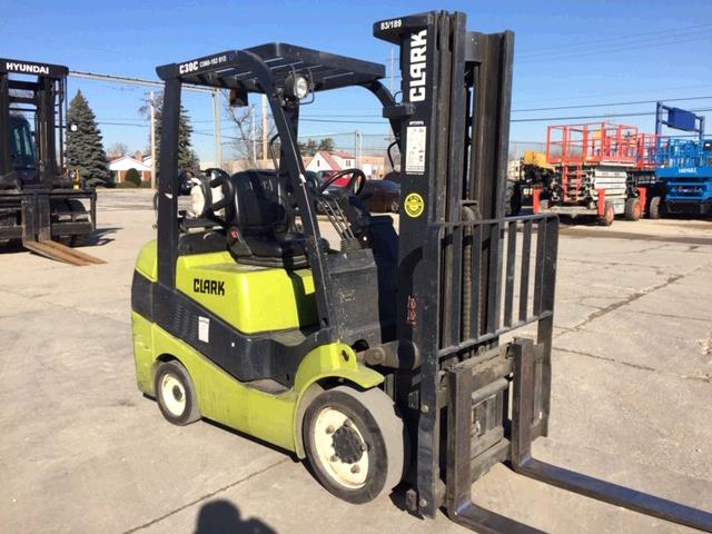 Used Clark C30C   | lift truck rental for sale | National Lift