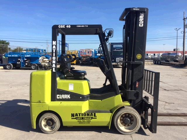 Used Clark CGC40   | lift truck rental for sale | National Lift