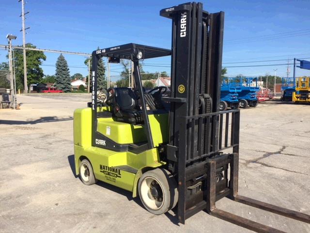 Used Clark CGC40   | lift truck rental for sale | National Lift