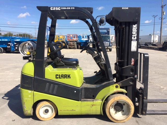 Used Clark C25C   | lift truck rental for sale | National Lift