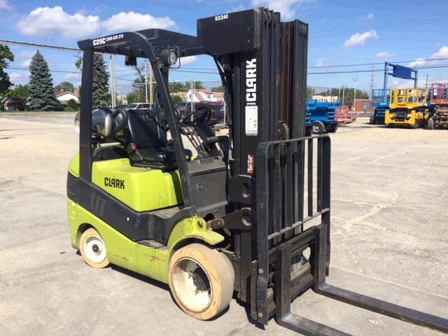 Used Clark C25C   | lift truck rental for sale | National Lift